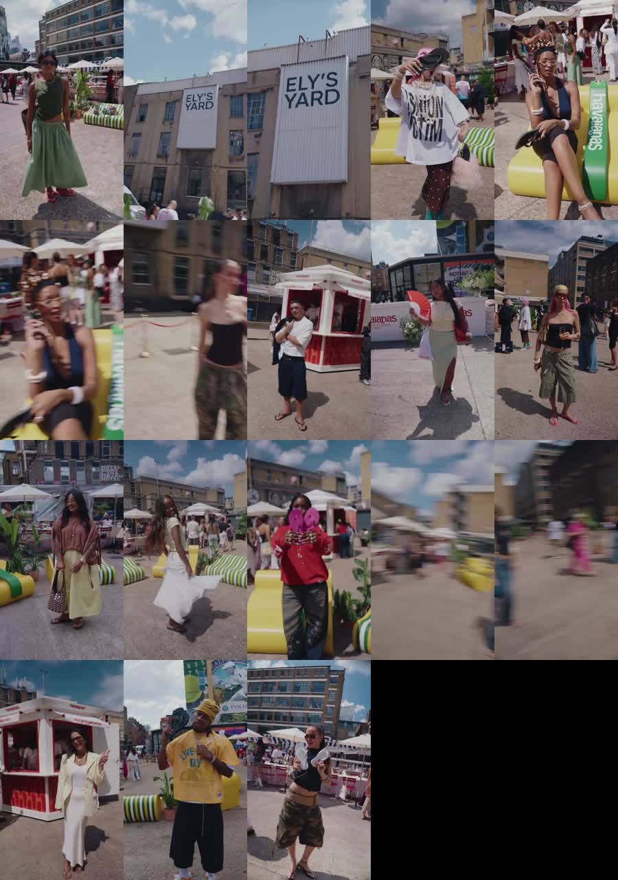 House of Havaianas London activation visual.